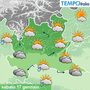 Mappa Giornaliera per la giornata di mercoledì 16 marzo