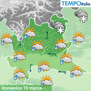 Mappa Giornaliera per la giornata di mercoledì 16 marzo