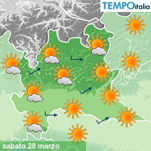 Mappa Giornaliera per la giornata di mercoledì 16 marzo