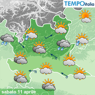 Mappa Giornaliera per la giornata di mercoledì 16 marzo