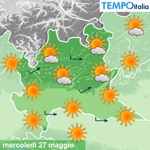 Mappa Giornaliera per la giornata di mercoledì 16 marzo