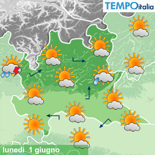 Mappa Giornaliera per la giornata di mercoledì 16 marzo