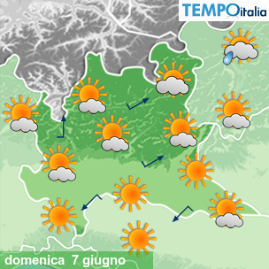 Mappa Giornaliera per la giornata di mercoledì 16 marzo