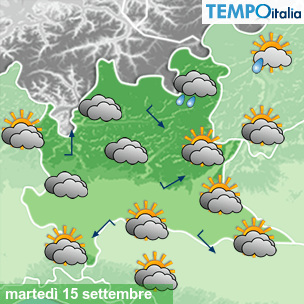 Mappa Giornaliera per la giornata di mercoledì 16 marzo