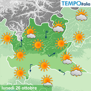 Mappa Giornaliera per la giornata di mercoledì 16 marzo