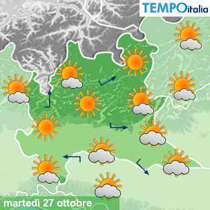 Mappa Giornaliera per la giornata di mercoledì 16 marzo