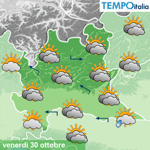Mappa Giornaliera per la giornata di mercoledì 16 marzo