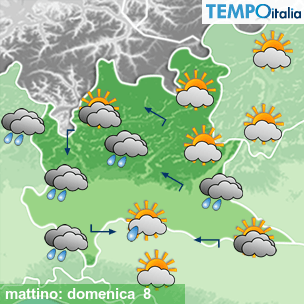 Mappa mattino per la giornata del 2024-09-08