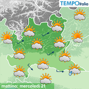 Mappa mattino per la giornata del 2025-05-21
