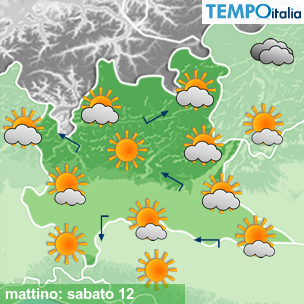 Mappa mattino per la giornata del 2025-07-12