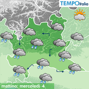 Mappa mattino per la giornata del 2026-02-04