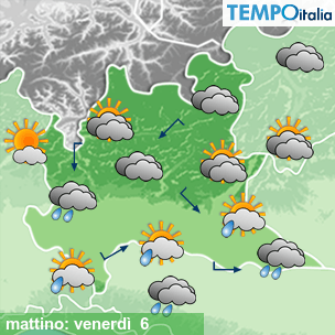Mappa mattino per la giornata del 2026-02-06