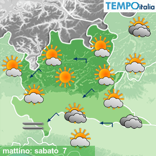 Mappa mattino per la giornata del 2026-02-07
