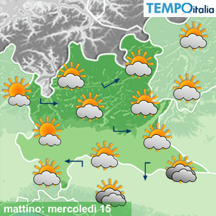 Mappa mattino per la giornata del 2026-04-15