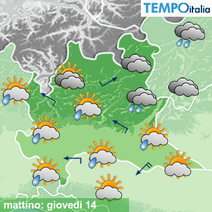 Mappa mattino per la giornata del 2026-05-14