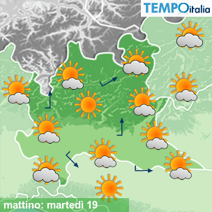 Mappa mattino per la giornata del 2026-05-19