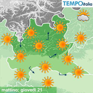 Mappa mattino per la giornata del 2026-05-21
