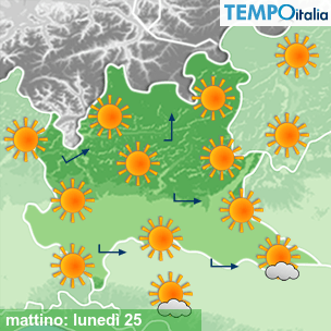 Mappa mattino per la giornata del 2026-05-25