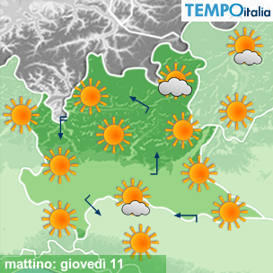 Mappa mattino per la giornata del 2026-06-11