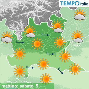 Mappa mattino per la giornata del 2026-09-05