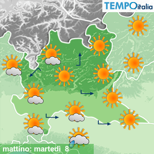 Mappa mattino per la giornata del 2026-09-08