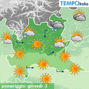 Mappa pomeriggio per la giornata del 2025-07-03