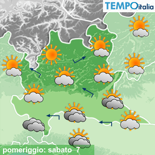 Mappa pomeriggio per la giornata del 2026-02-07
