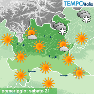 Mappa pomeriggio per la giornata del 2026-02-21