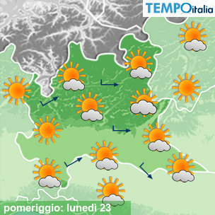 Mappa pomeriggio per la giornata del 2026-02-23