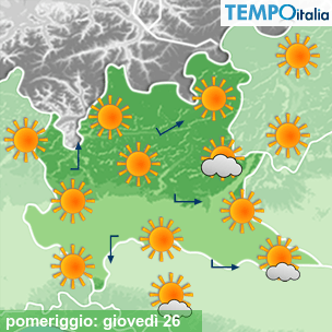 Mappa pomeriggio per la giornata del 2026-02-26
