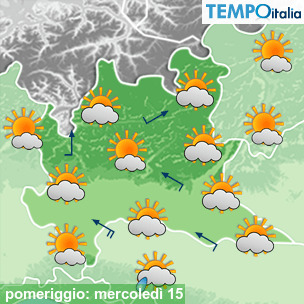 Mappa pomeriggio per la giornata del 2026-04-15
