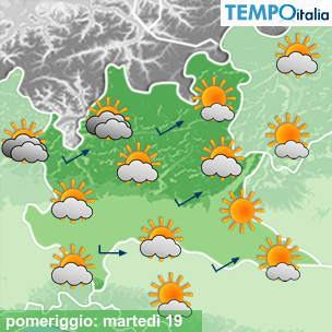 Mappa pomeriggio per la giornata del 2026-05-19