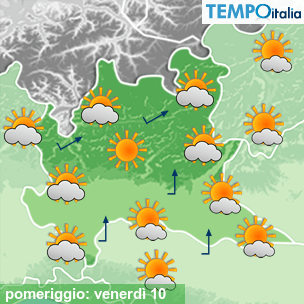 Mappa pomeriggio per la giornata del 2026-07-10