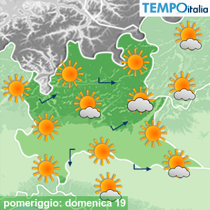 Mappa pomeriggio per la giornata del 2026-07-19