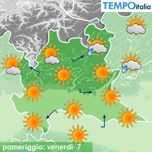 Mappa pomeriggio per la giornata del 2026-08-07