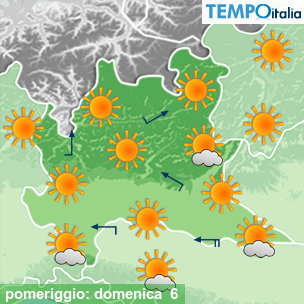 Mappa pomeriggio per la giornata del 2026-09-06