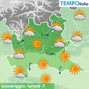 Mappa pomeriggio per la giornata del 2026-09-07