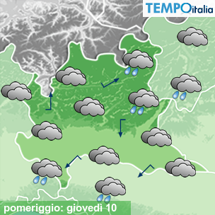Mappa pomeriggio per la giornata del 2026-09-10