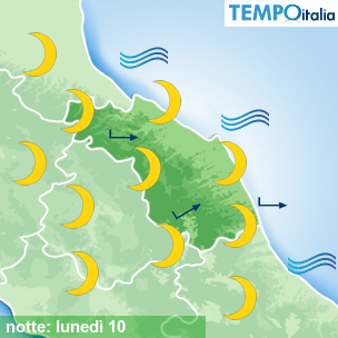 Mappa notte per la giornata del 2026-08-10