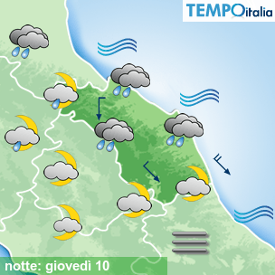 Mappa notte per la giornata del 2026-09-10
