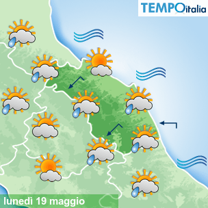 Mappa Giornaliera per la giornata di mercoledì 16 marzo