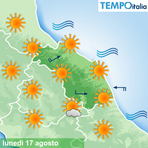 Mappa Giornaliera per la giornata di mercoledì 16 marzo