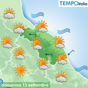 Mappa Giornaliera per la giornata di mercoledì 16 marzo