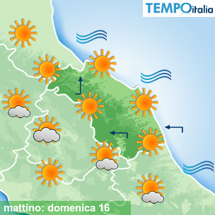 Mappa mattino per la giornata del 2026-08-16