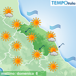 Mappa mattino per la giornata del 2026-09-06