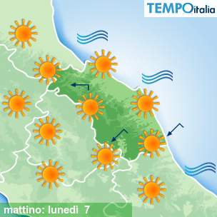 Mappa mattino per la giornata del 2026-09-07