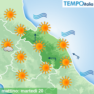 Mappa mattino per la giornata del 2026-10-20