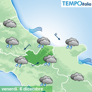 Mappa Giornaliera per la giornata di mercoledì 16 marzo