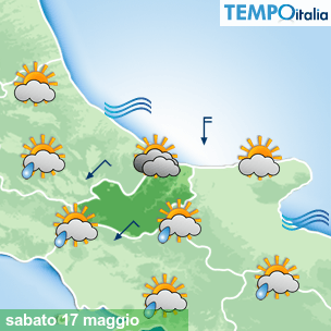 Mappa Giornaliera per la giornata di mercoledì 16 marzo