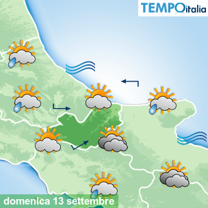 Mappa Giornaliera per la giornata di mercoledì 16 marzo